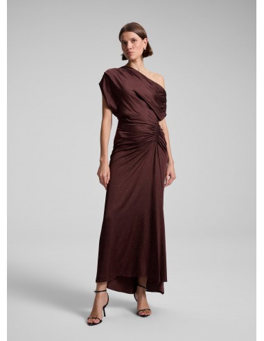 Penny Embellished Satin Maxi Dress d'Europe débarque