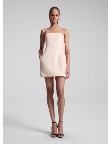 Elsie Strapless Sequin Mini Dress à prix réduit toute l'année