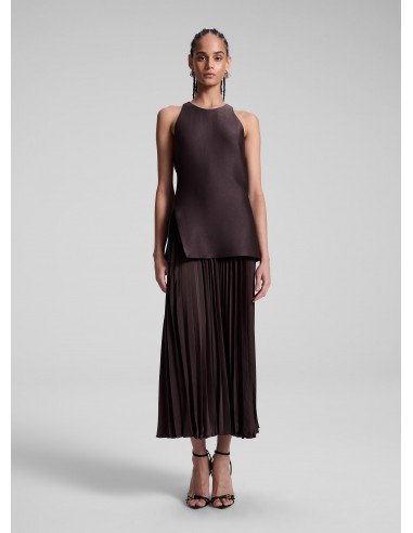 Willow Pleated Midi Dress le concept de la Pate a emporter 